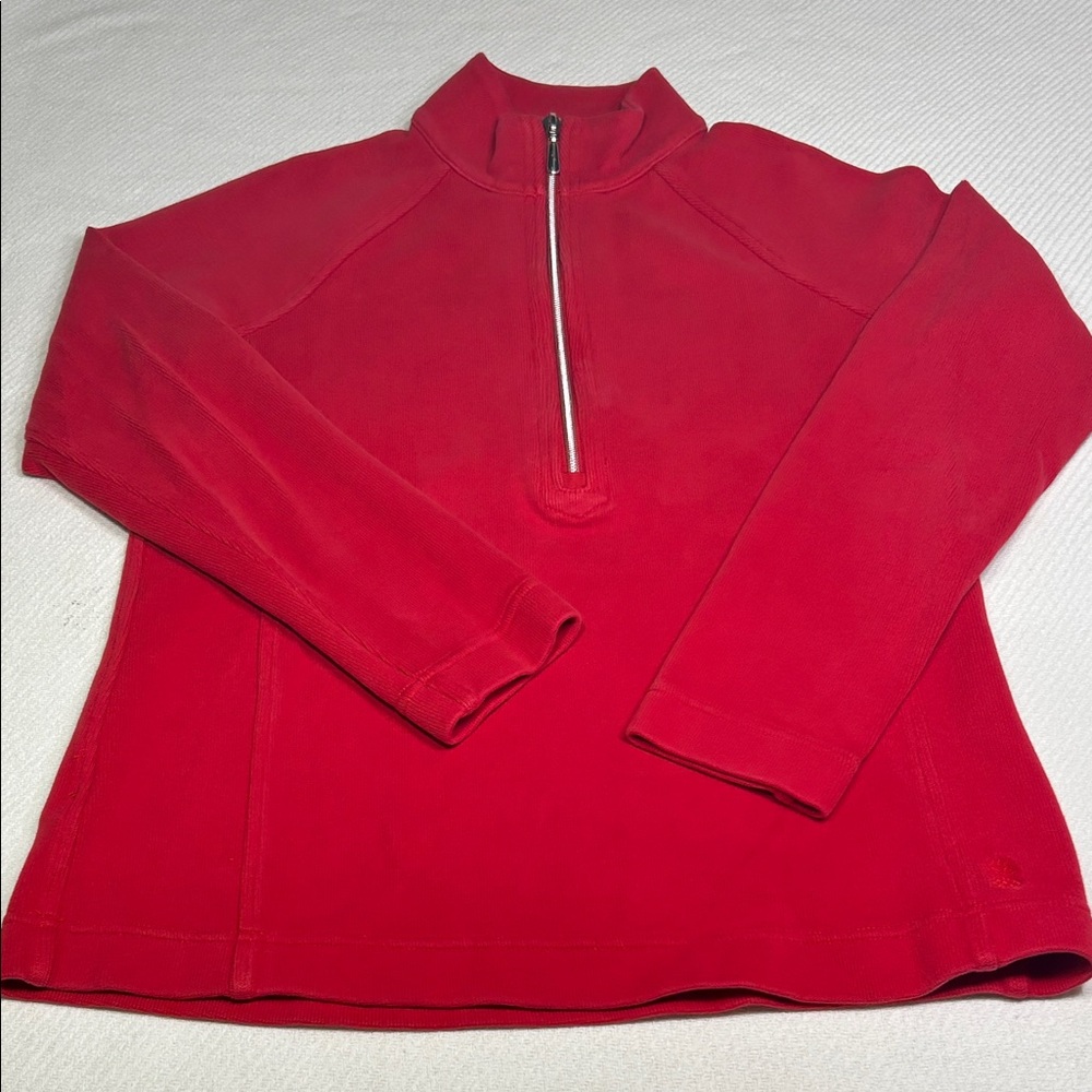 Women's Red Quarter-Zip